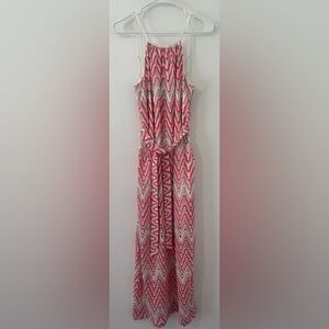 Trina Turk Niksar Knit Maxi Halter Dress Summer Vacation Beachy Boho Crochet 4